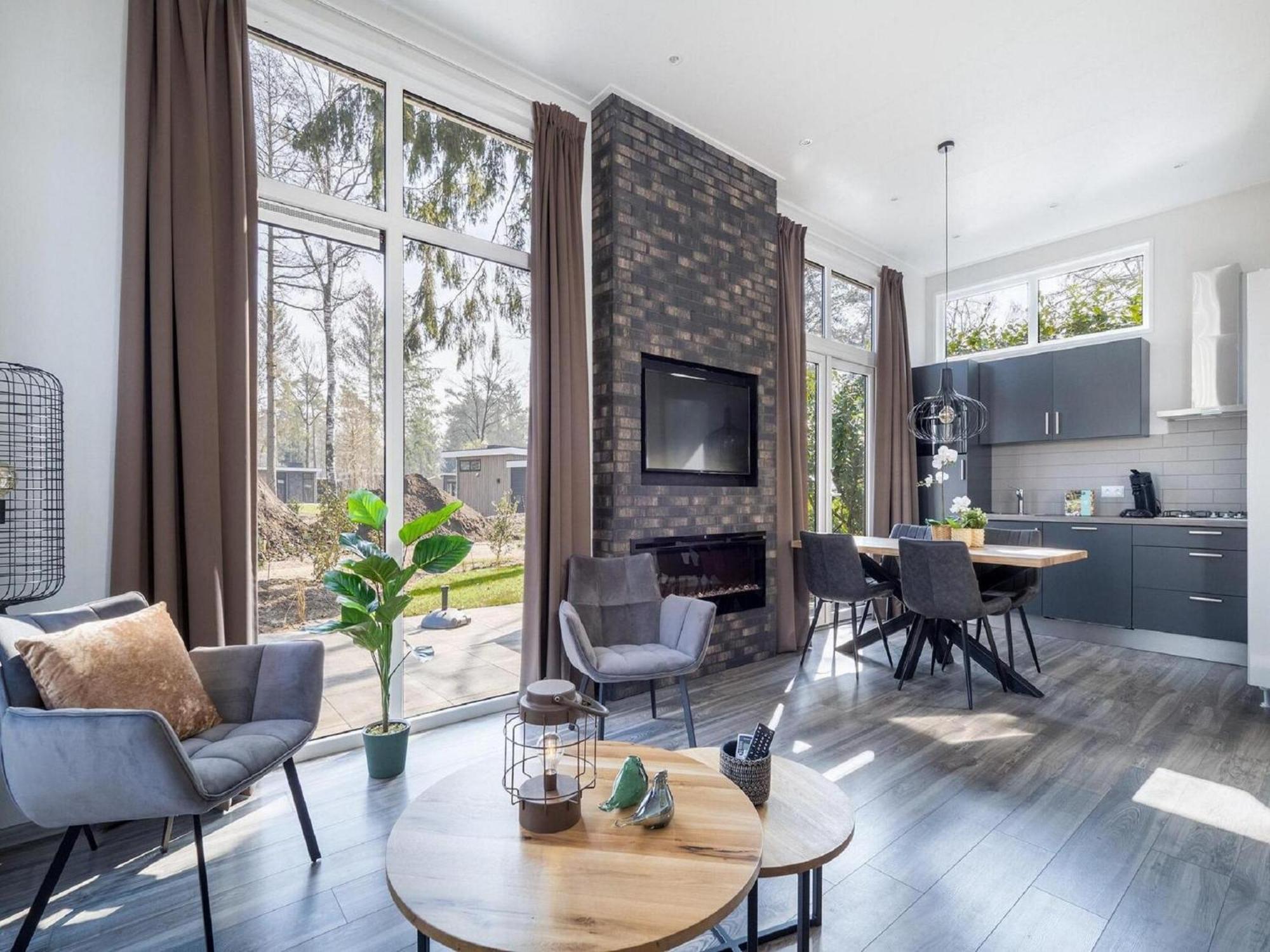 Modern House With Dishwasher In A Nature Reserve Hoenderloo Extérieur photo